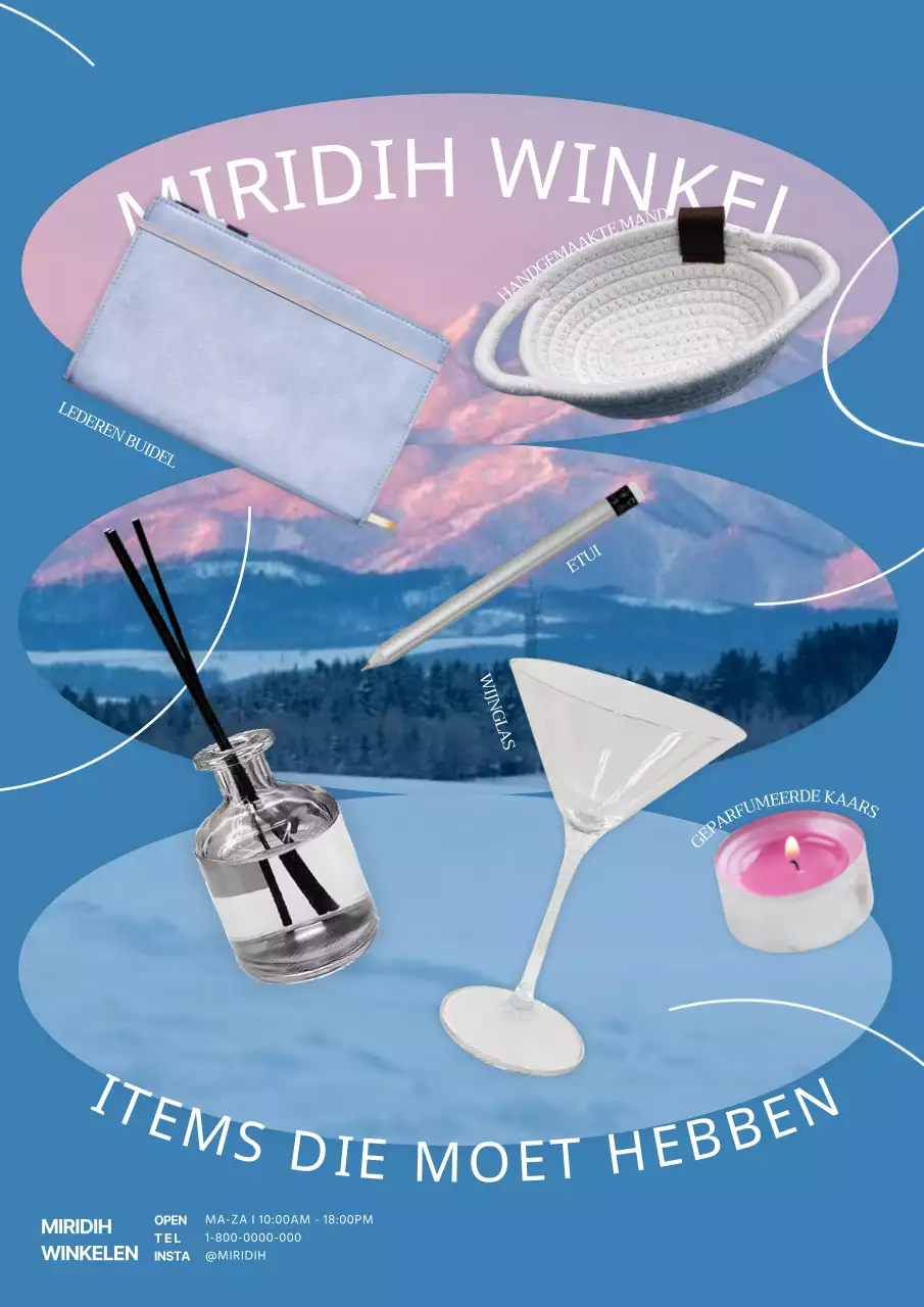 Promoot je merk met een lichtblauw emotioneel ontwerpstatement