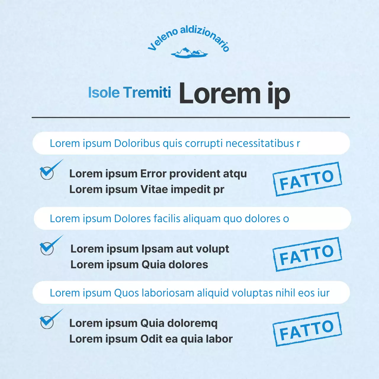 Un semplice post informativo sulla Giornata della lettura, di colore azzurro e blu.