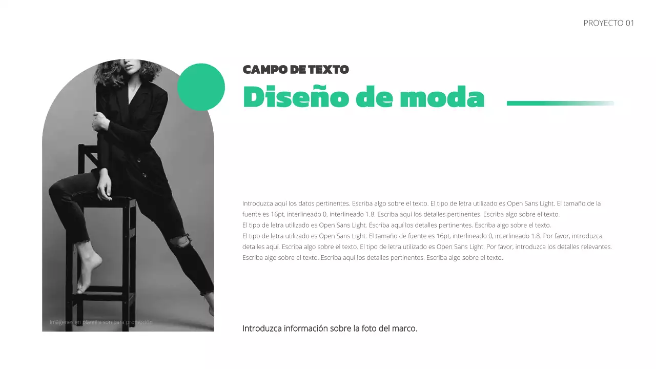 Una sencilla cartera de diseño en verde