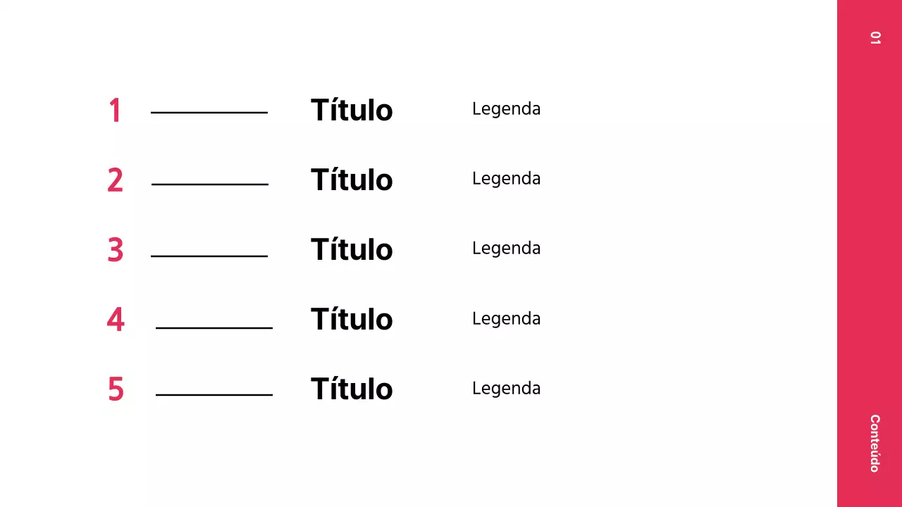 Apresentações básicas