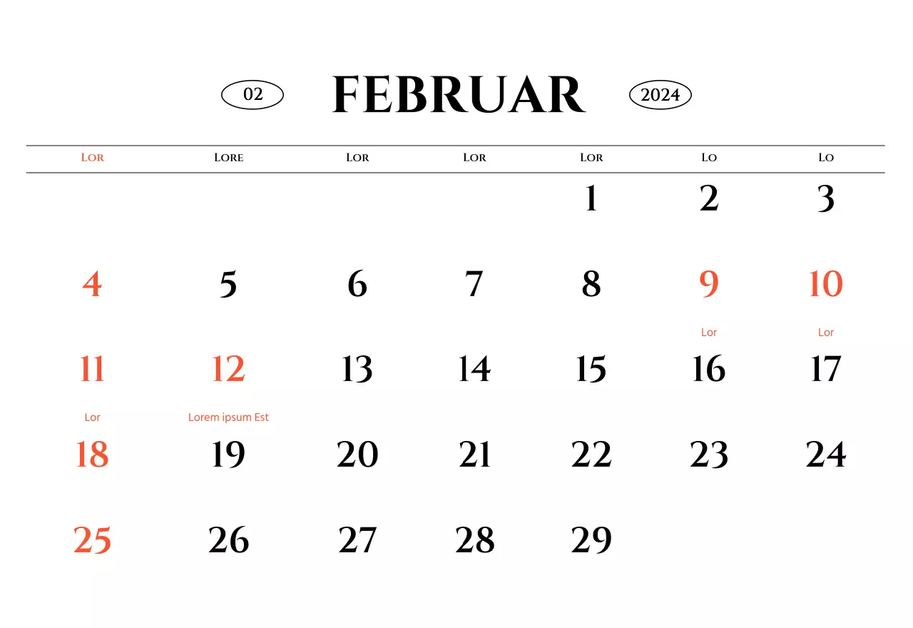 Wandkalender im einfachen Stil mit schwarz-weißer emotionaler Reisefotografie