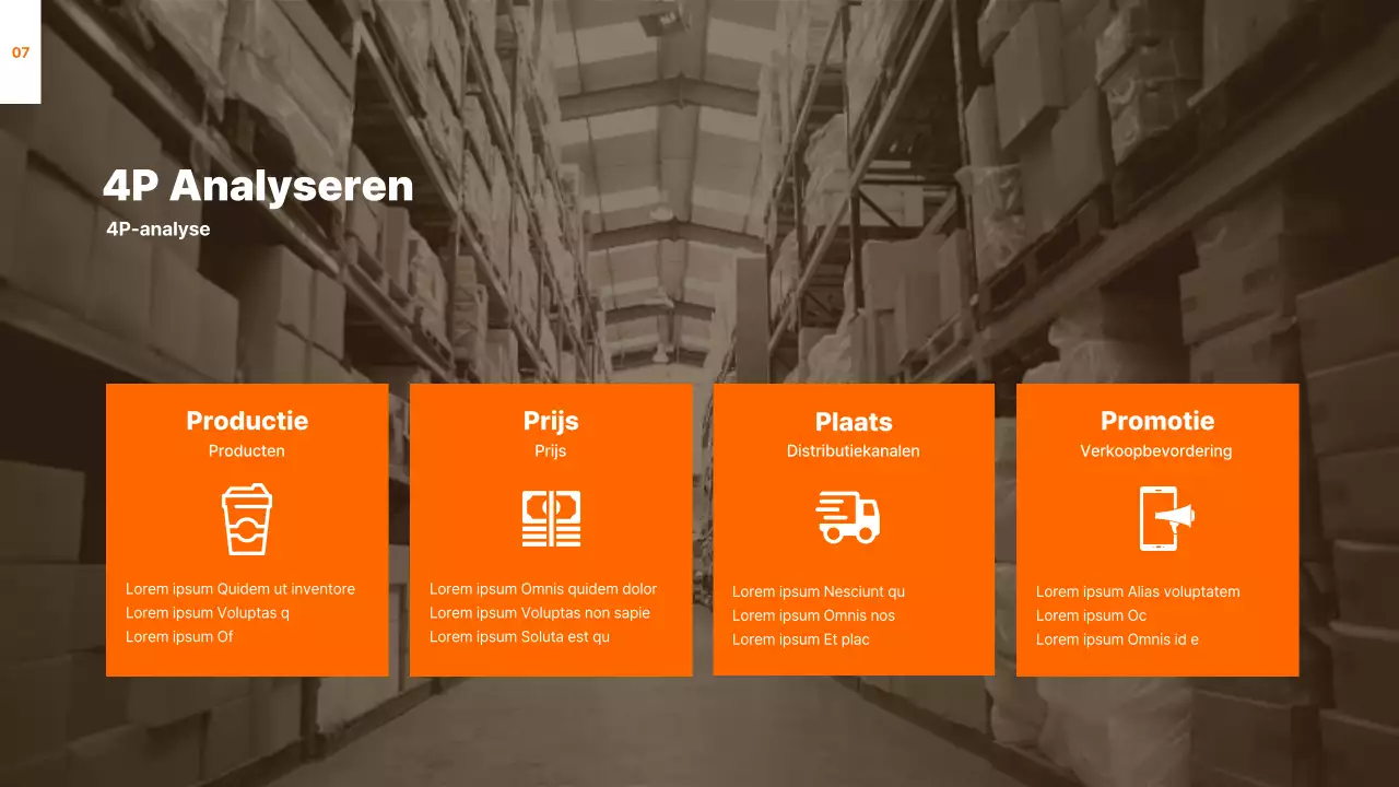 Orange en calm marketing case analyse opdracht