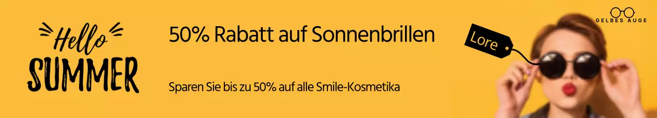 Rabatt auf Sonnenbrillen