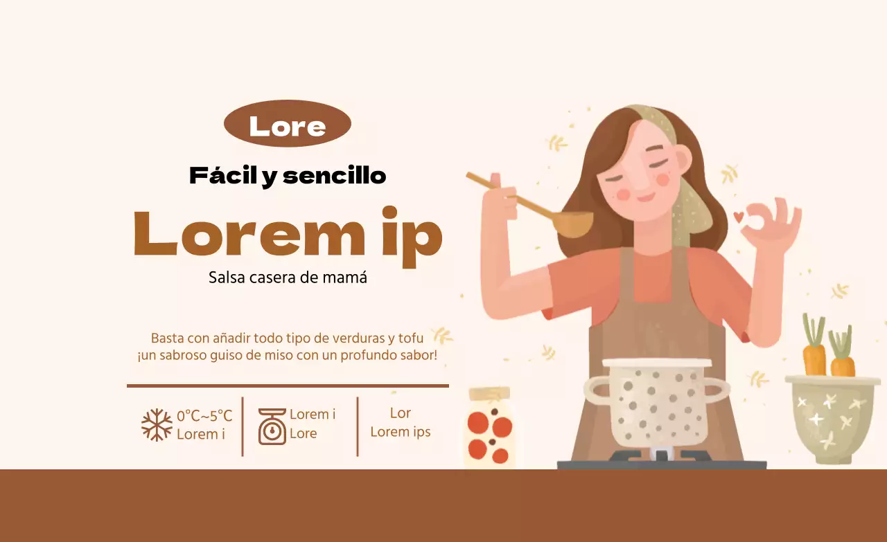 Condimento para estofado Brown Mama Miso
