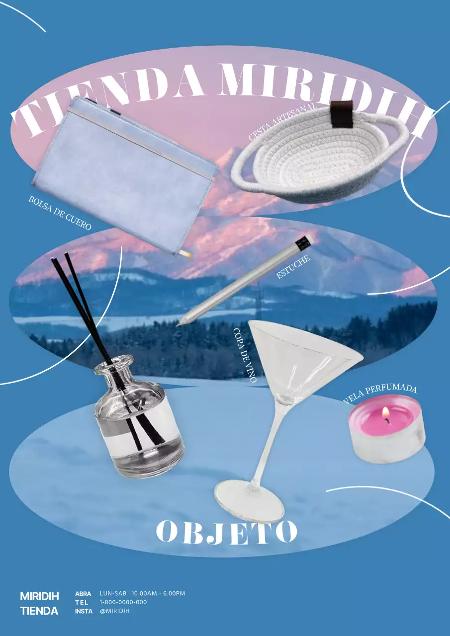 Promociona tu marca con un diseño emocional en azul claro