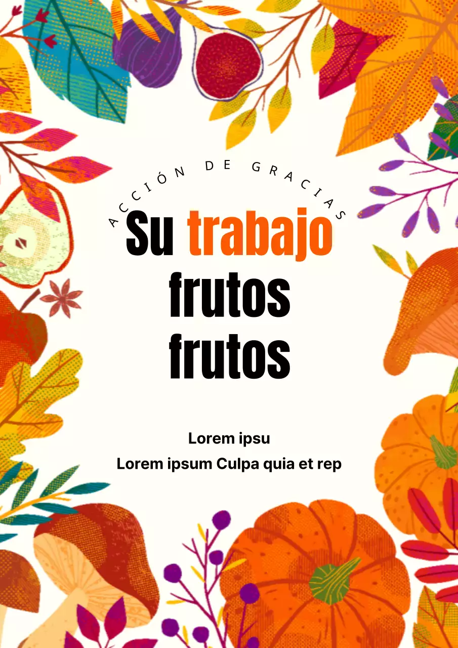 Promocione su concierto nocturno de otoño