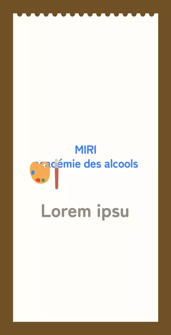 École d'art pour enfants en balsa sur fond de carnet de croquis blanc