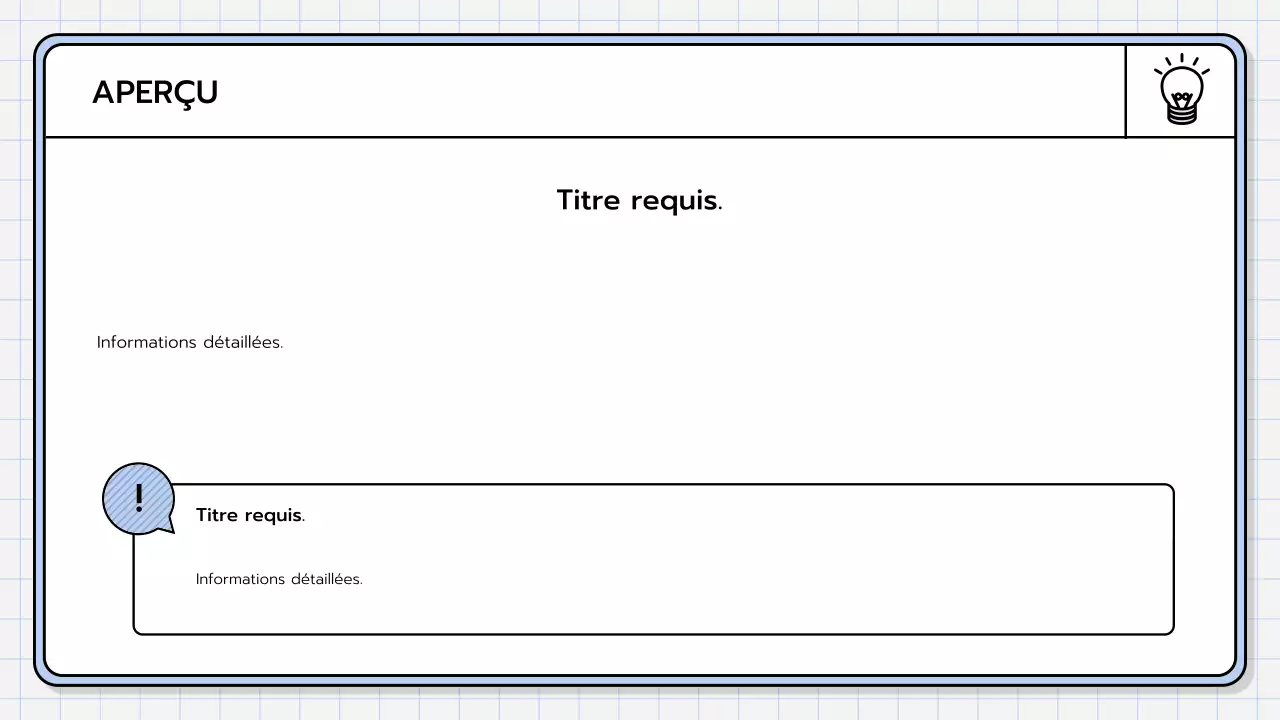 Un kit de présentation de base en jaune, vert lime et bleu