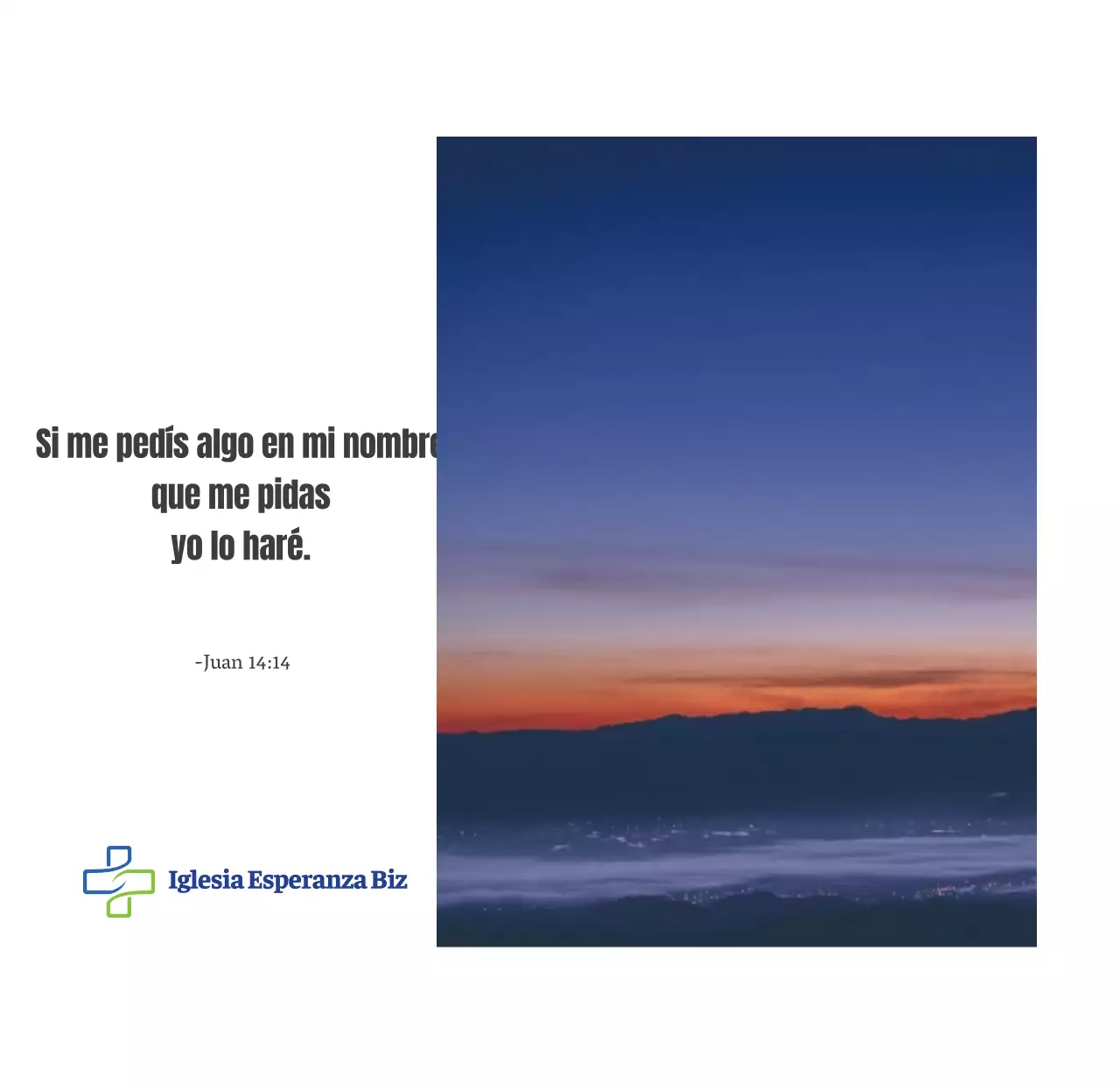 Calendario de escritorio de la iglesia con versículos bíblicos sencillos