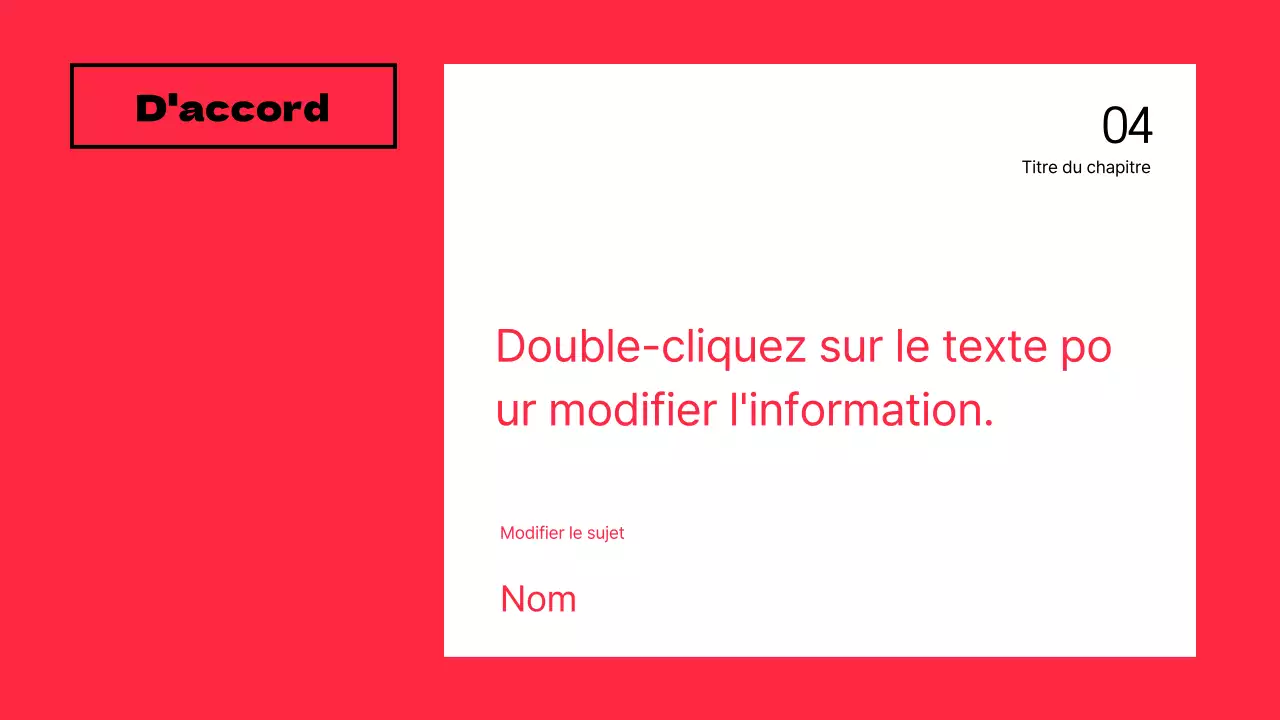 Présentation de la discussion sur le surlignage du texte et la mise en page des photos en rouge