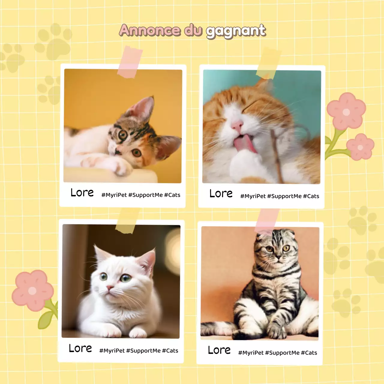 Faites la promotion de votre événement pour recruter des sympathisants pour Yellow the Cat