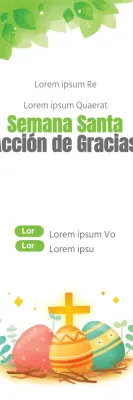 Semana Santa, Iglesia