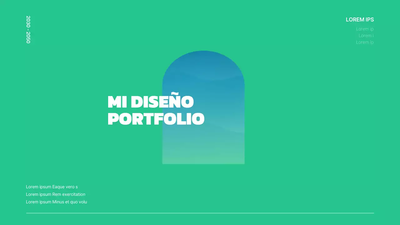 Una sencilla cartera de diseño en verde