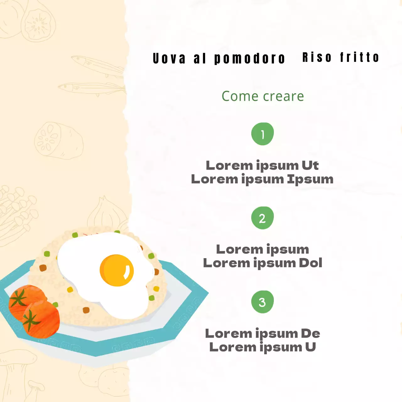 Condivisione di ricette culinarie di Beige