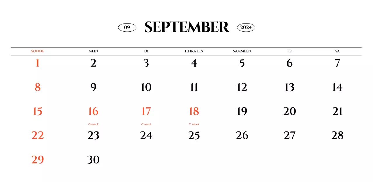 Wandkalender im einfachen Stil mit schwarz-weißer emotionaler Reisefotografie