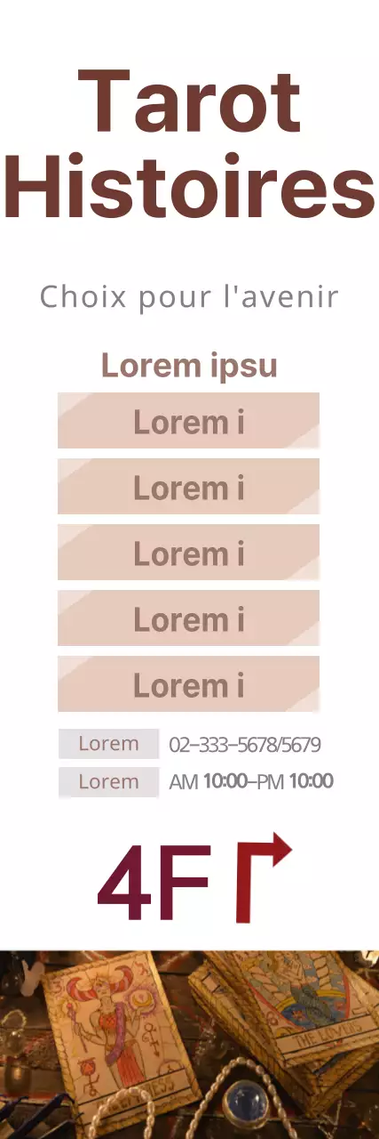 Histoires de tarot
