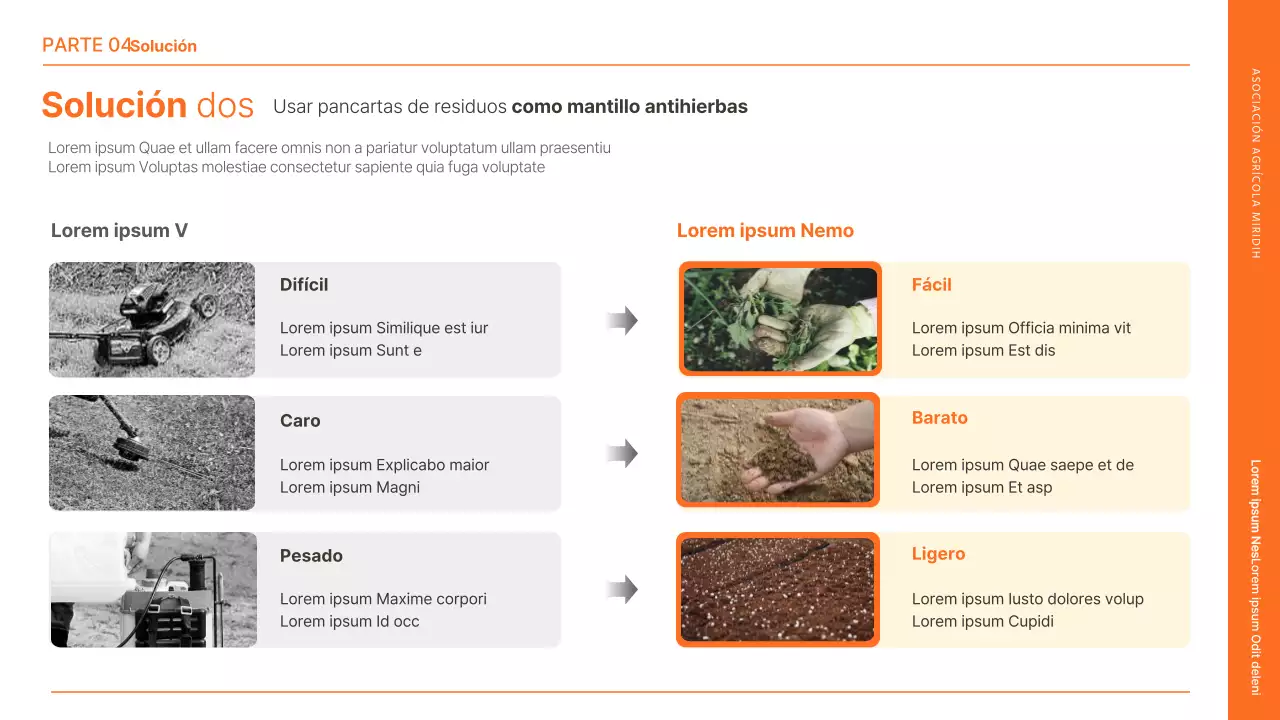 Anuncio del Día del Agricultor con una ilustración de un agricultor naranja