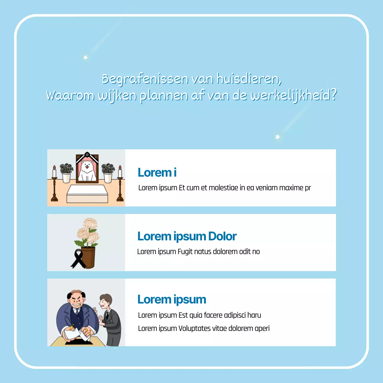 Het verhaal van Petros met schattige blauwe illustraties