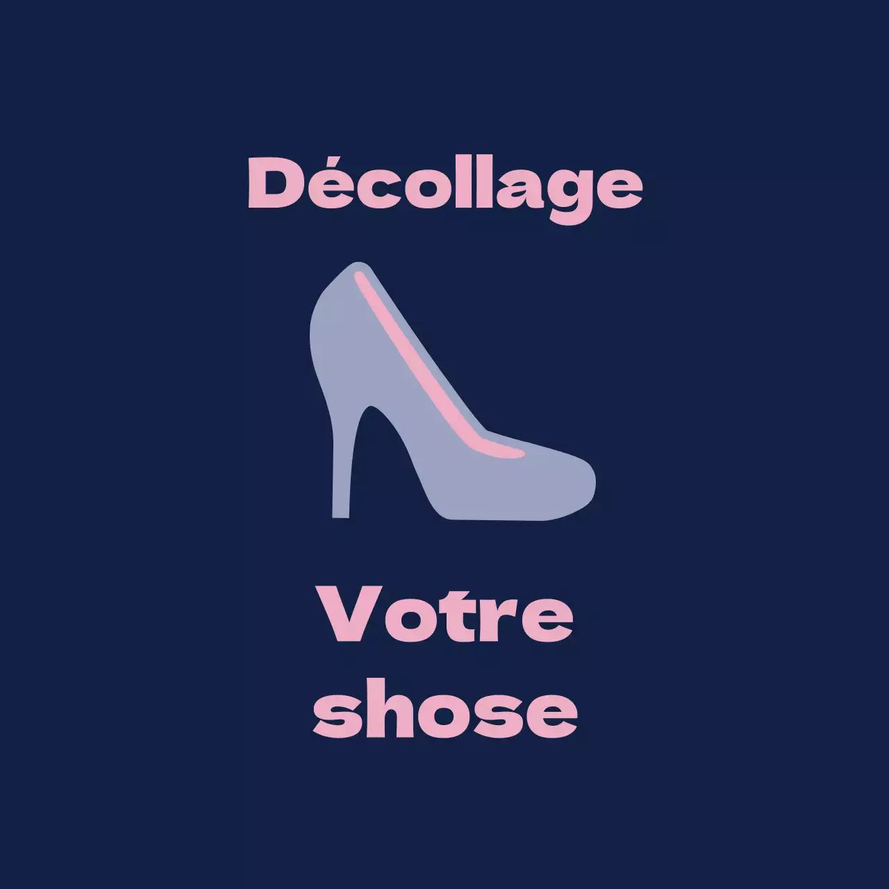 Chaussures de ballet sur fond bleu marine avec un panneau demandant d'enlever ses chaussures.