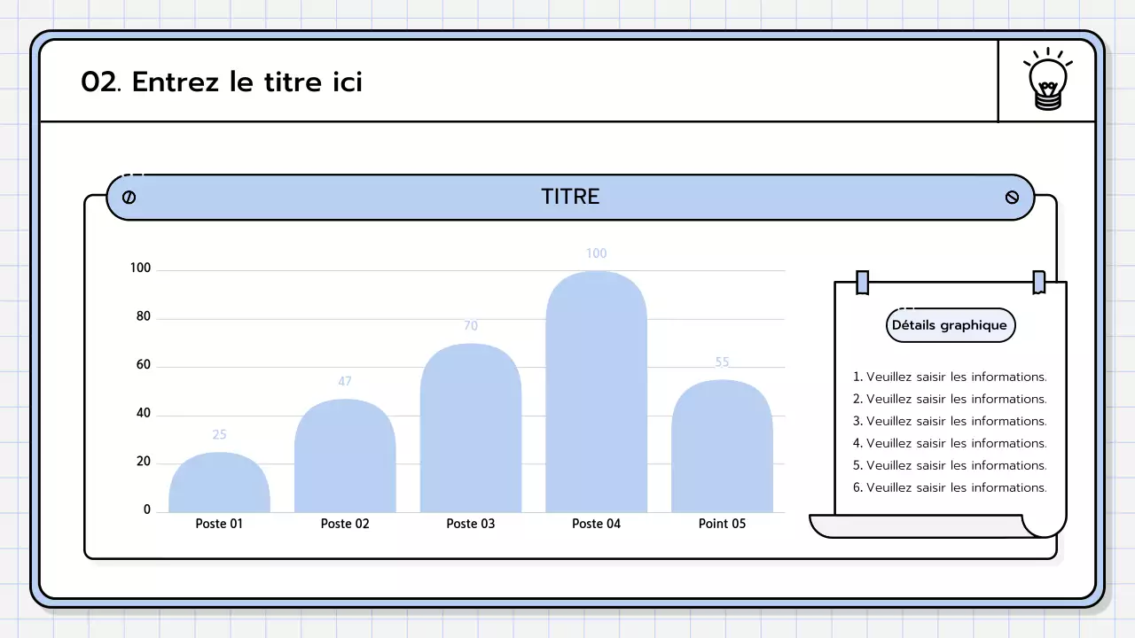 Un kit de présentation de base en jaune, vert lime et bleu