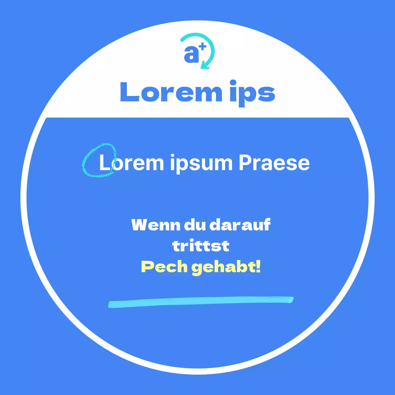 SAT schlechtes Ergebnis blauer Hintergrund academy balsat