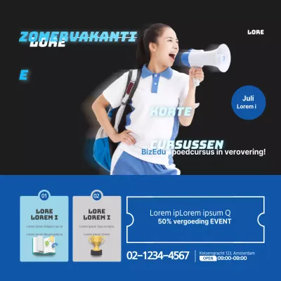 Korte zomercursussen