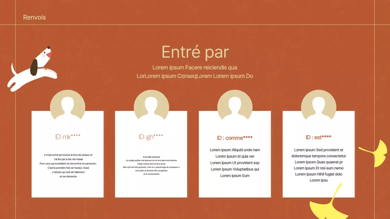 Thème de la leçon de lecture d'automne en marrons et beiges