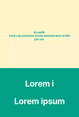 Une annonce de service public de type lettre de bienvenue avec un panneau de bienvenue.