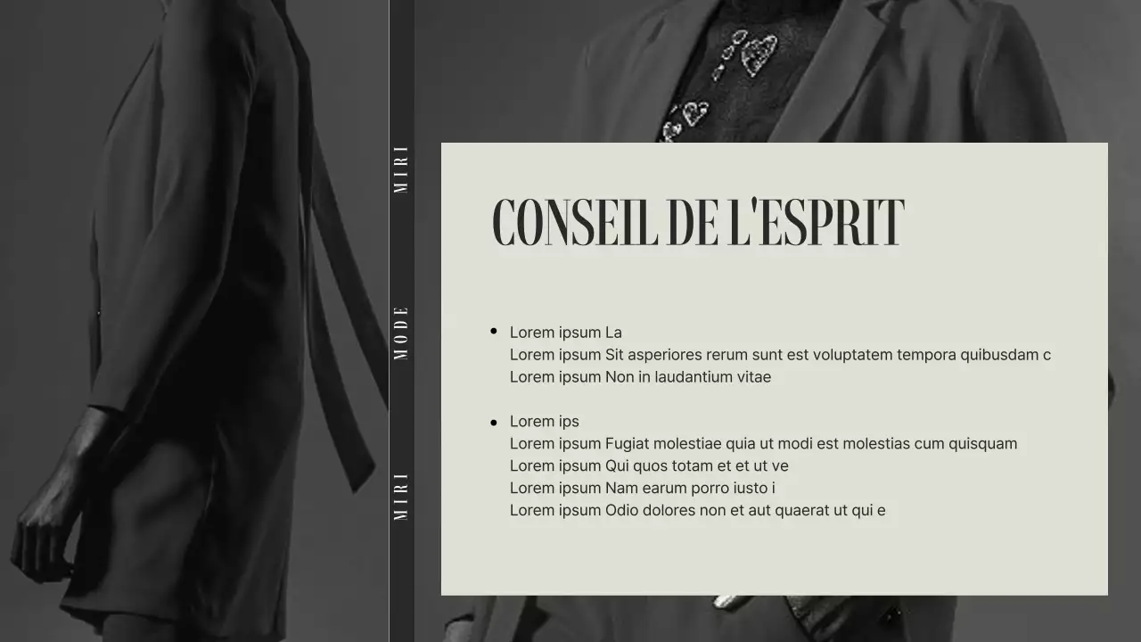 La stratégie d'emploi des entreprises de mode beige et grise : le mentorat, thème de la conférence spéciale (présentation)