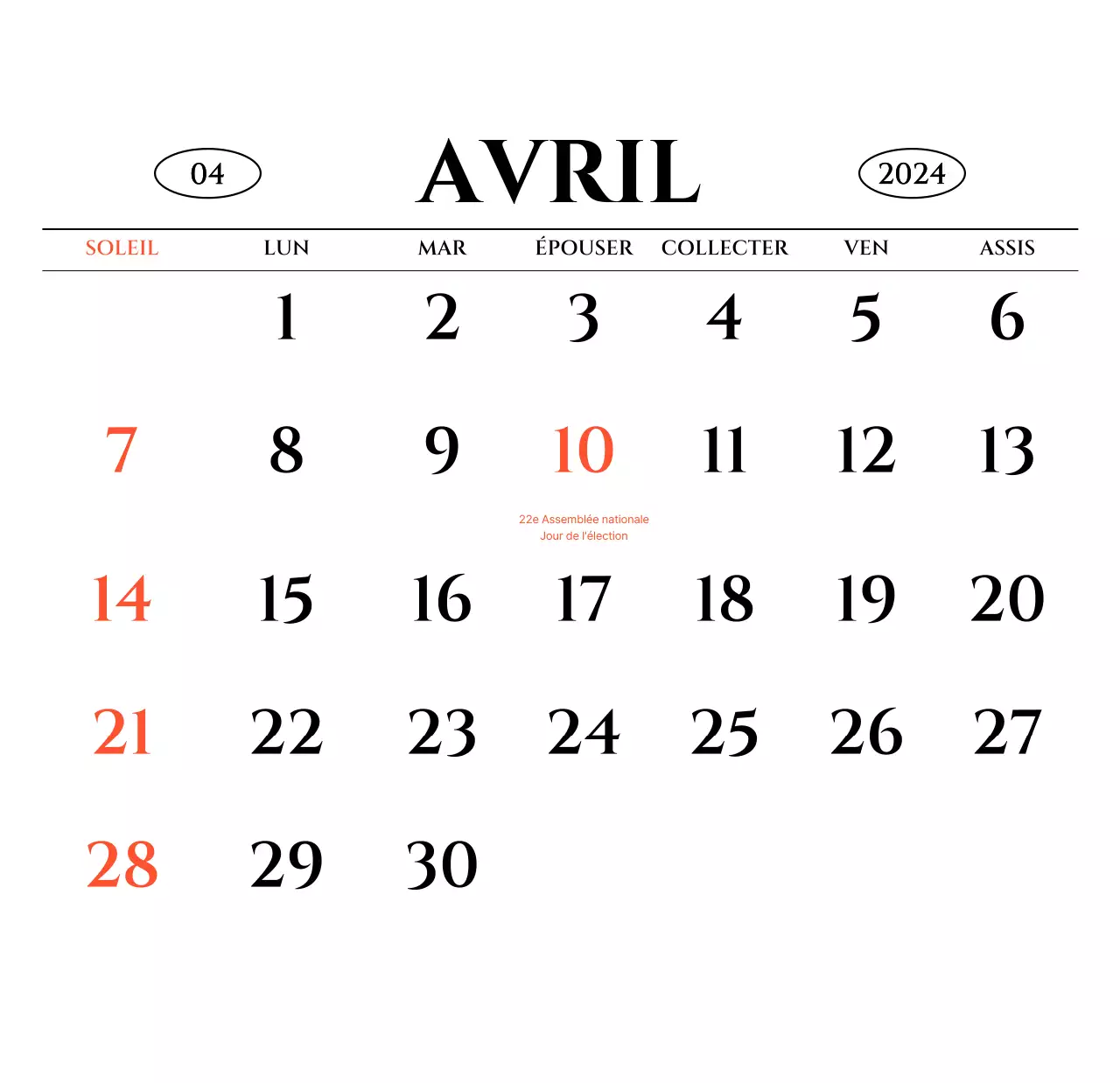 Calendrier mural de style simple avec concept de photographie de voyage émotionnelle en noir et blanc