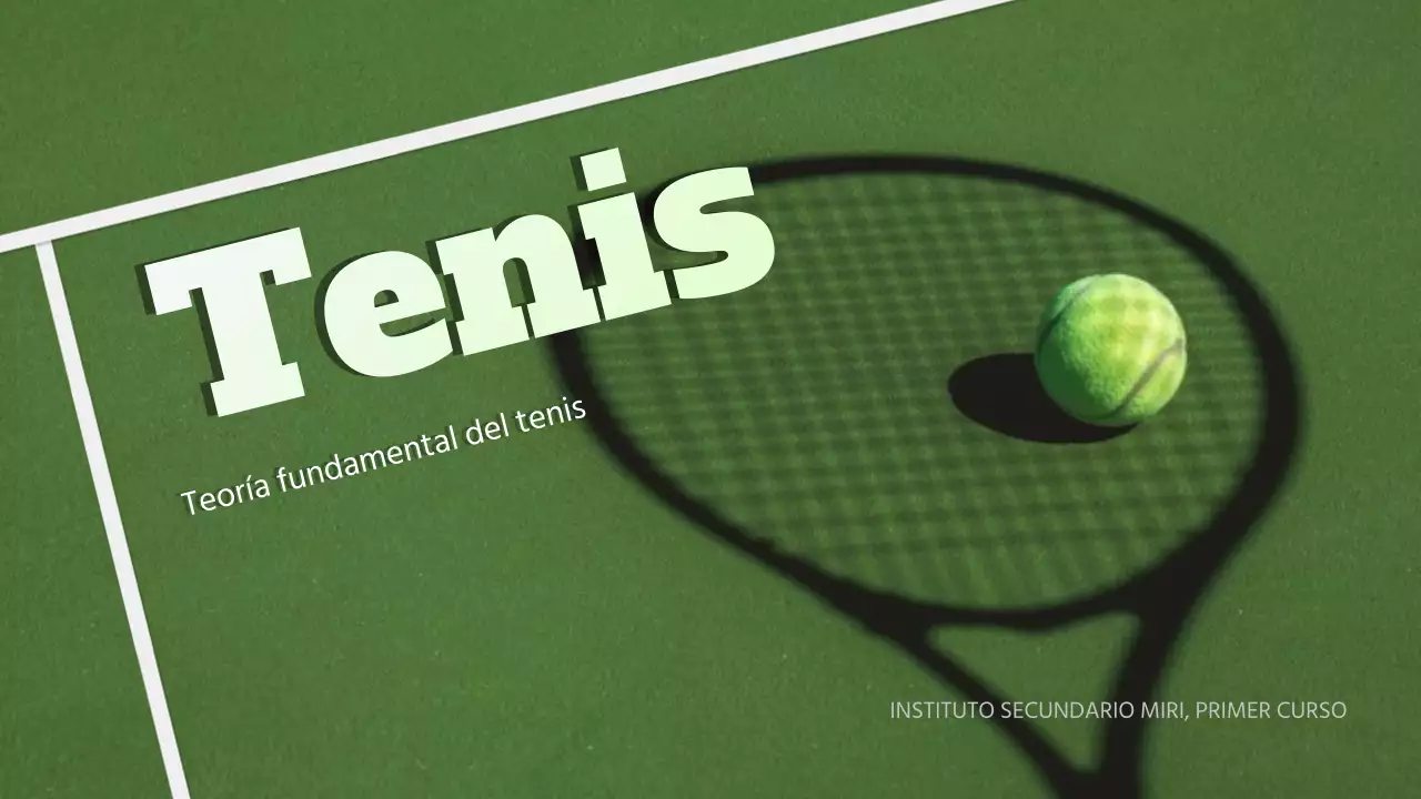 Explicación de la teoría de los fundamentos del deporte verde y azul Presentación en la escuela media