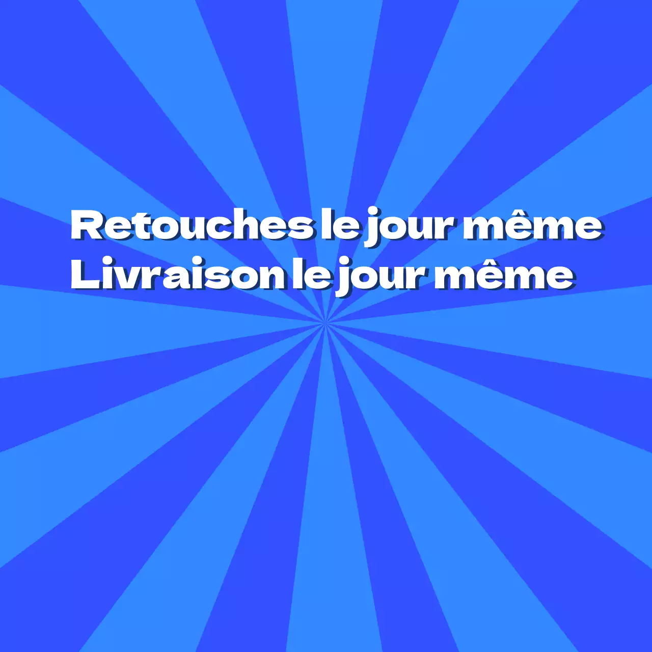 Réparation le jour même Livraison le jour même
