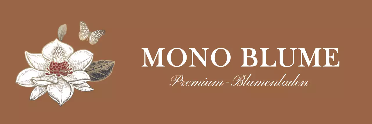 Schwarz emotionale Blume und Schmetterling Illustration Logo-Stil für Florist Personal und Erfahrungen