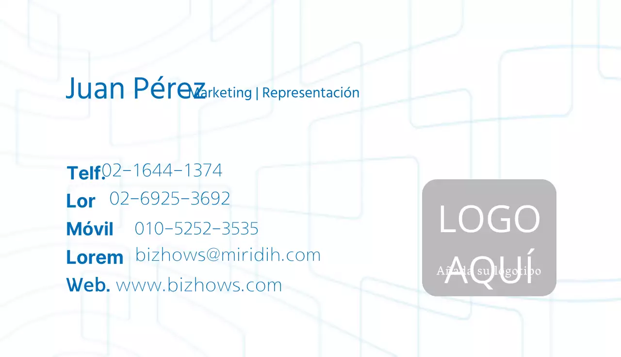 Tarjetas de visita de empresa