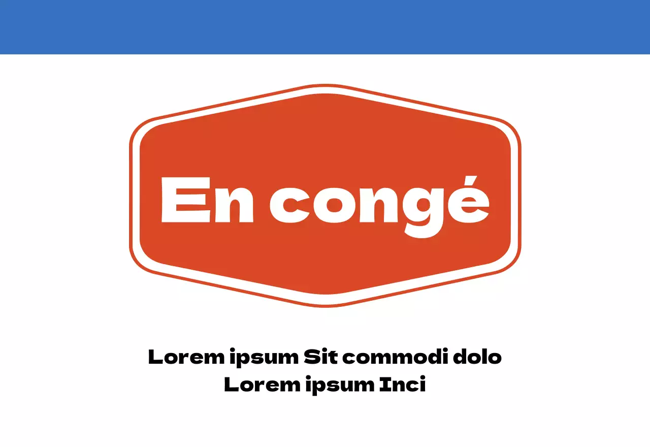 Calendrier rétro conceptuel de la nostalgie en rouge et bleu