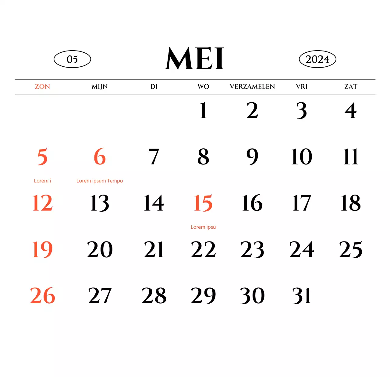 Eenvoudige stijl muurkalender met zwart-wit emotionele reisfotografie concept