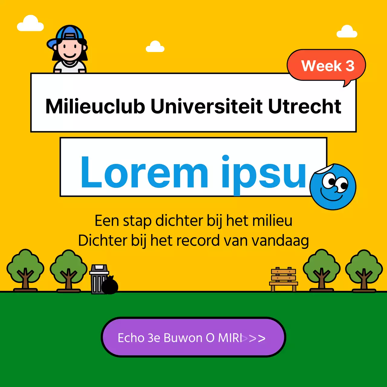 Leuke Club Persoonlijke OpdrachtkaartNieuws Ontwerp