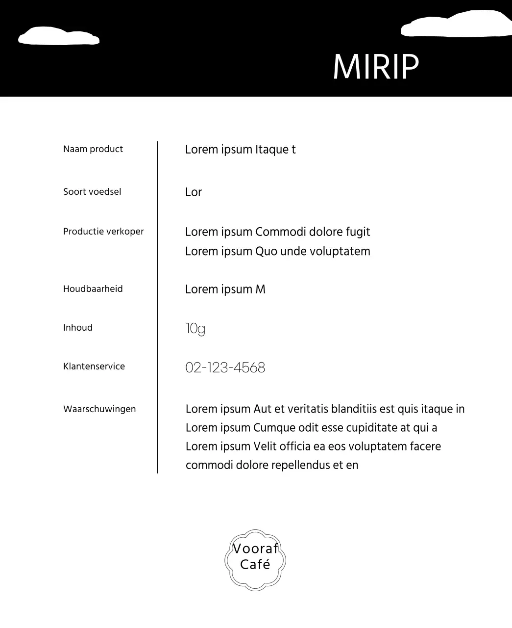 Zuiver zwart-wit bergillustratieconcept