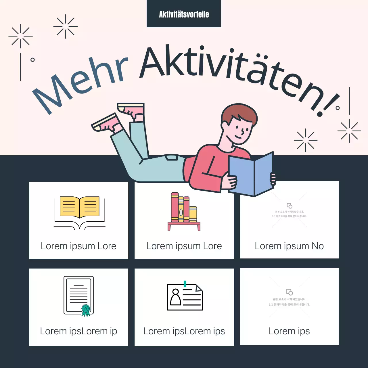 Rosa-blaue Pastellillustration Herausgeber Anwerbung von Unterstützern Werbung