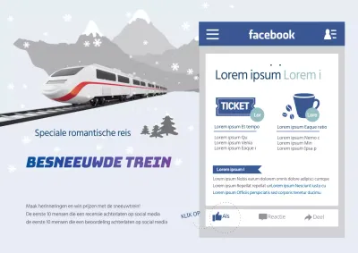 Sneeuwvlok Trein