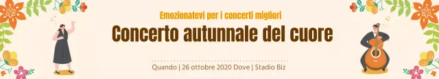 Concerto d'autunno_Garo Banner