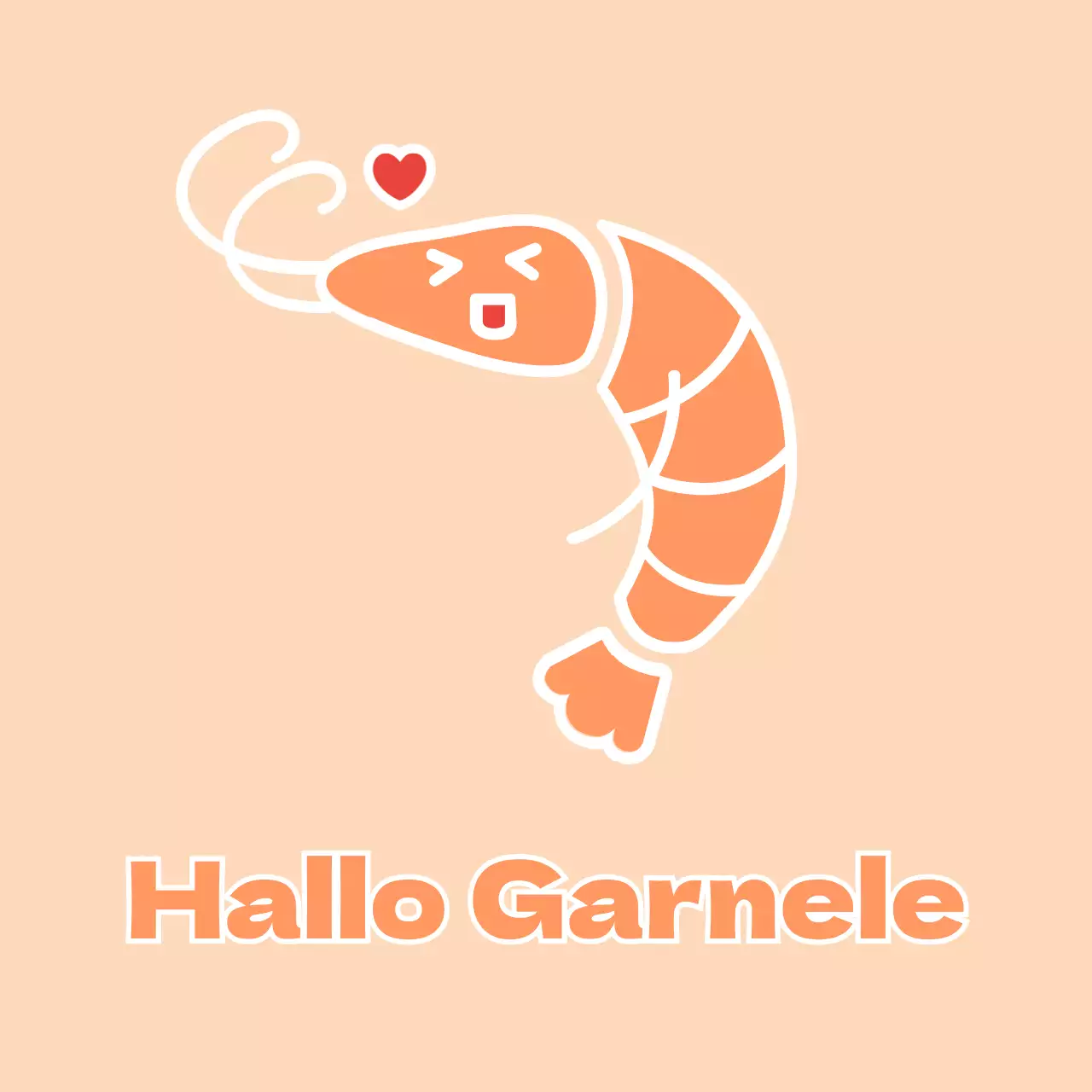 Meeresfrüchte Shrimps