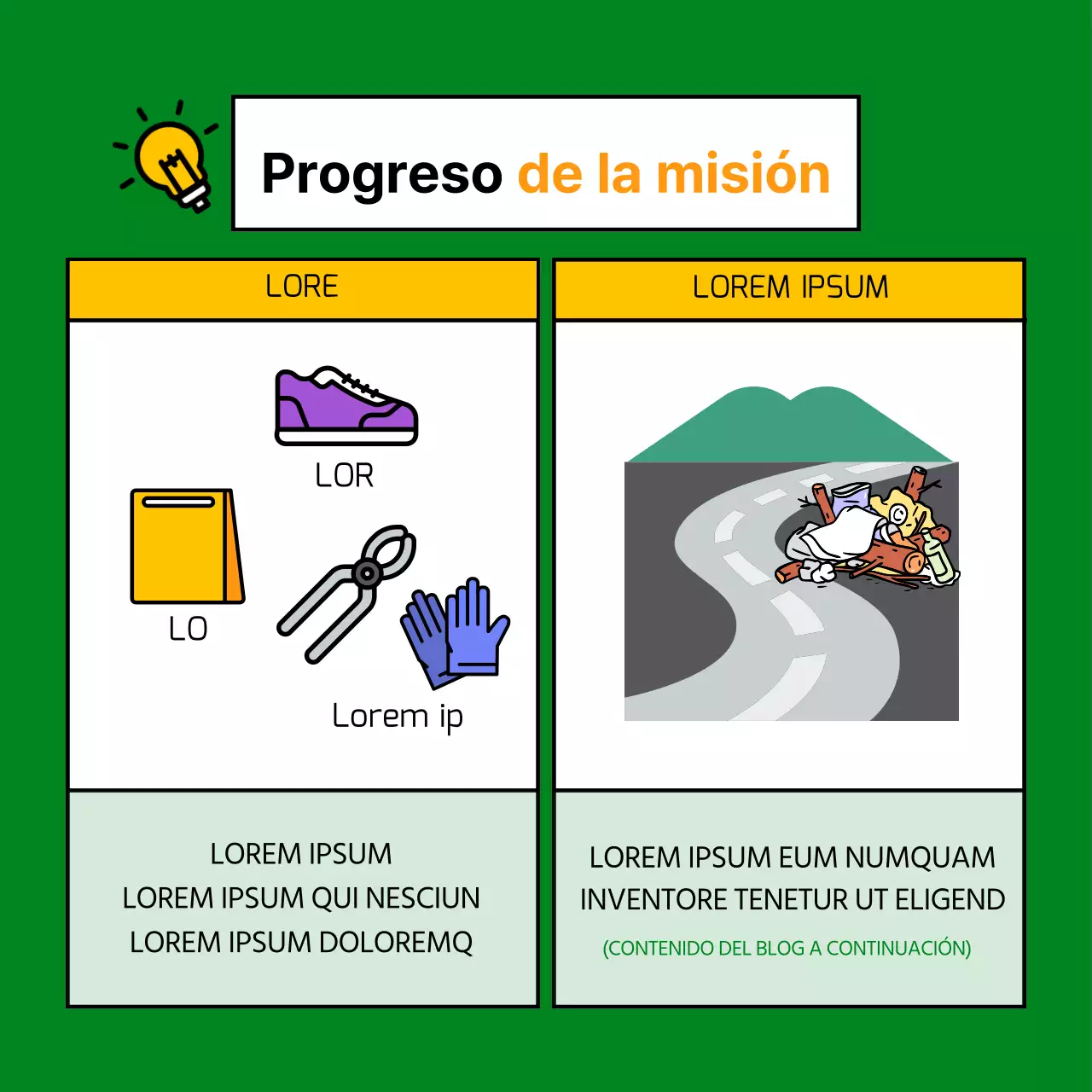 Cute Club Personal Mission CardNoticias Diseño