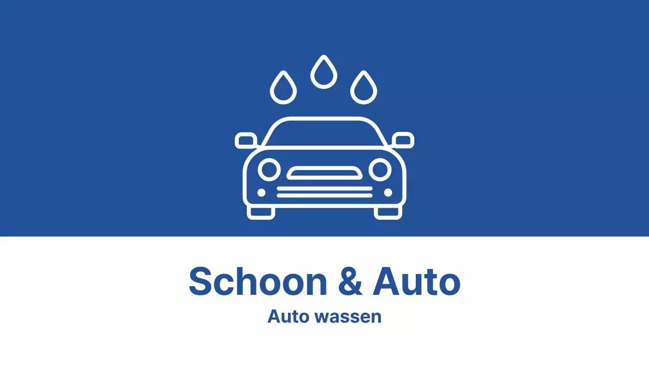 Auto wassen