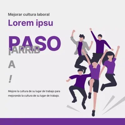 Promover la mejora de la cultura púrpura y gris