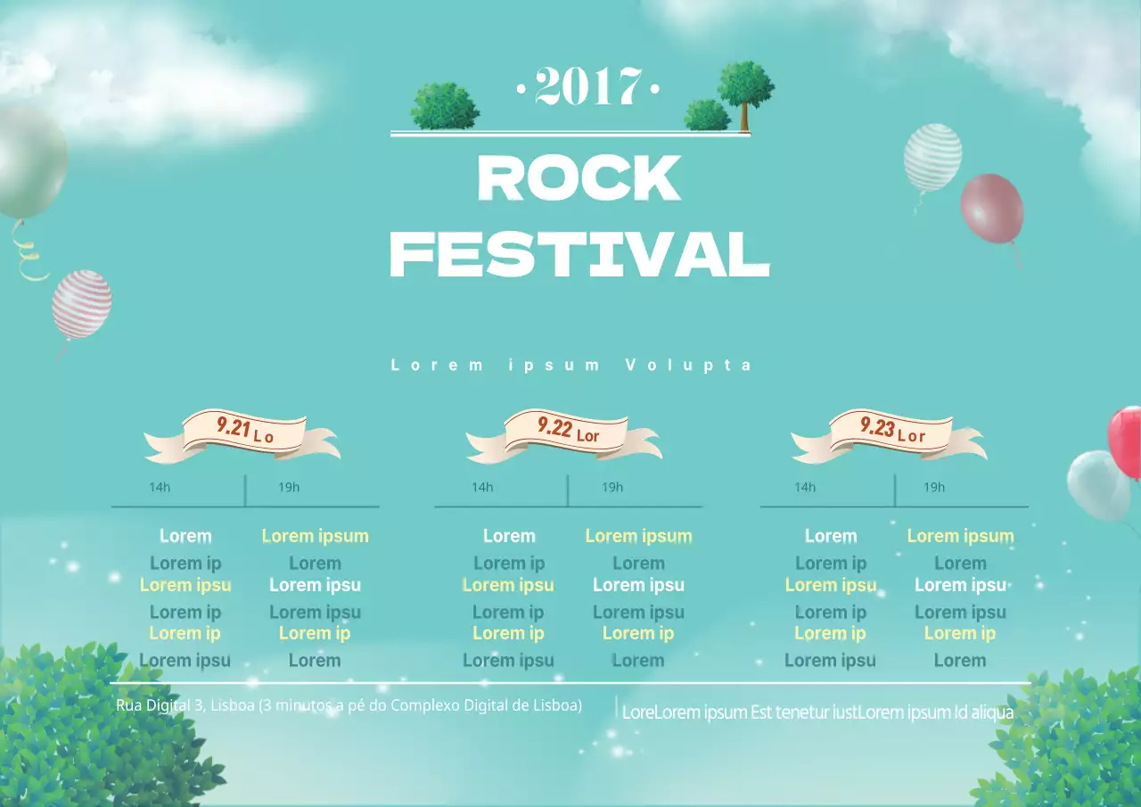 Festivais de rock