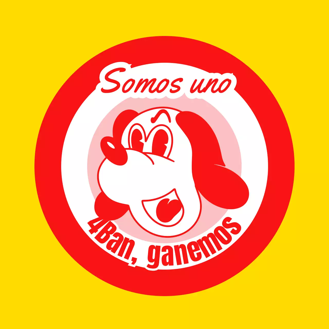 Camiseta de grupo escolar con ilustración de cachorro en amarillo