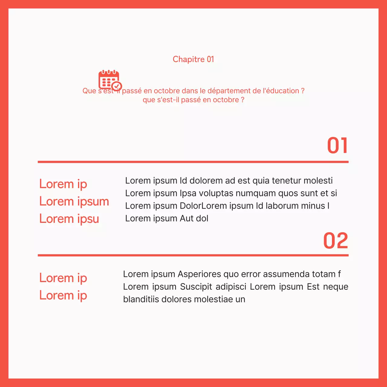 Nouvelles mensuelles de Red's Simple University Department