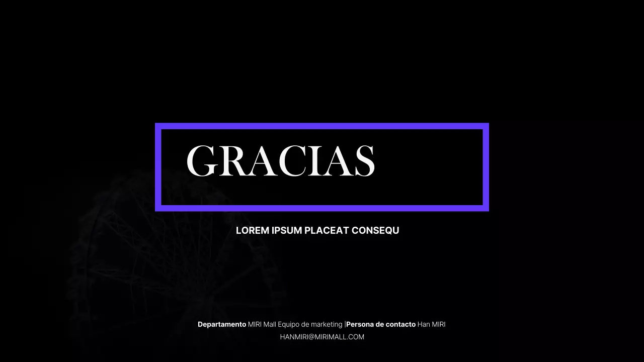 Planificador de eventos del centro comercial Black Friday en negro y morado