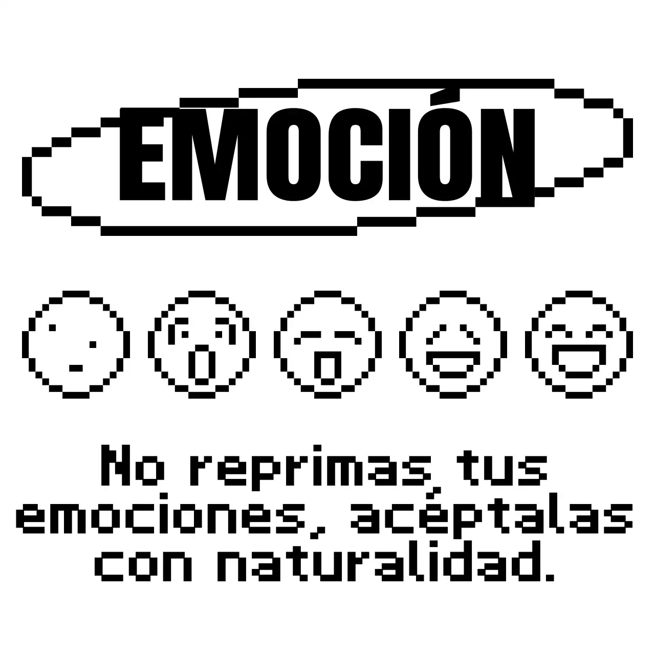 Simpática y moderna combinación de ilustración de puntos y texto en negro Para productos personalizados